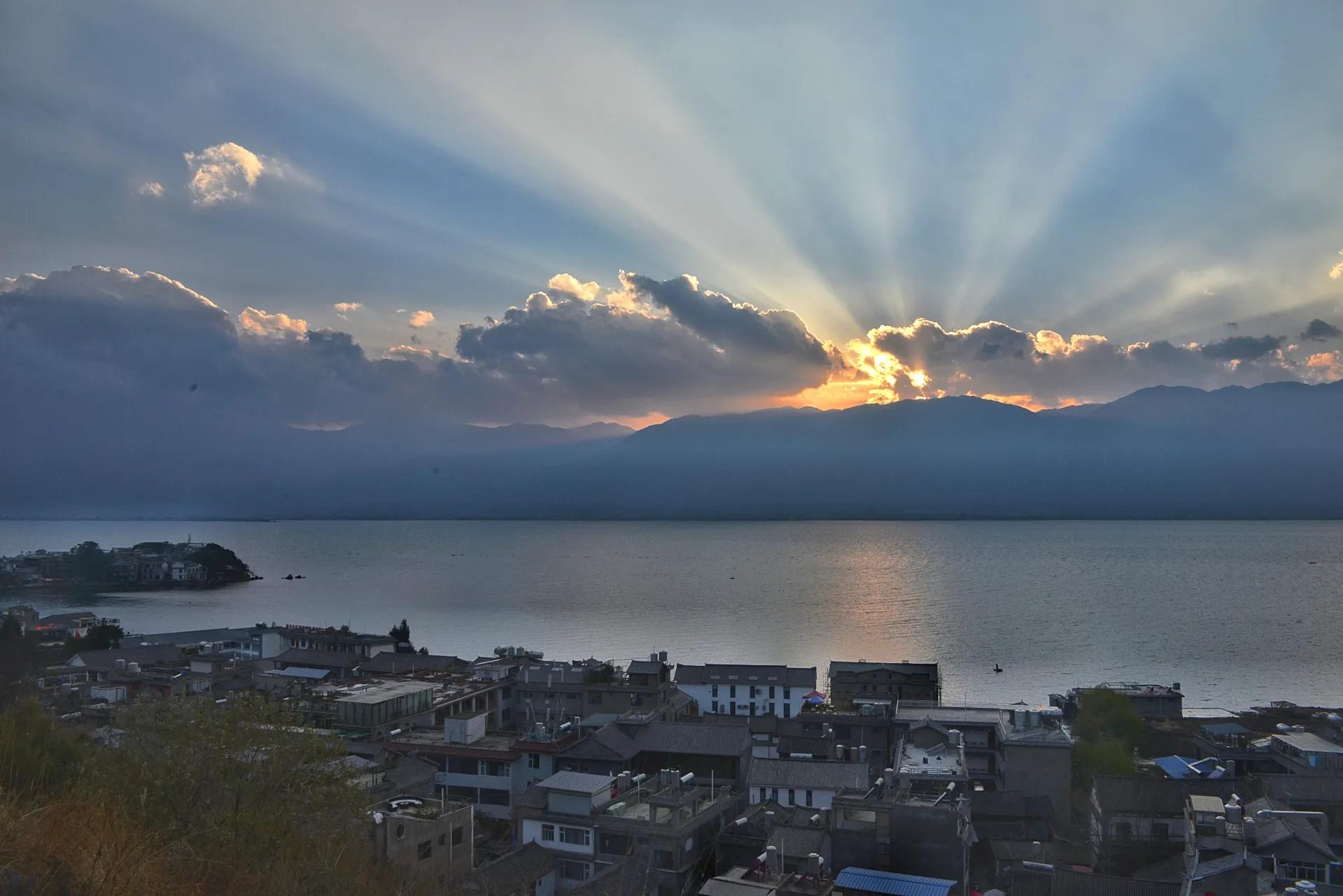 洱海环海西路详细路线图,洱海环海东路自驾游