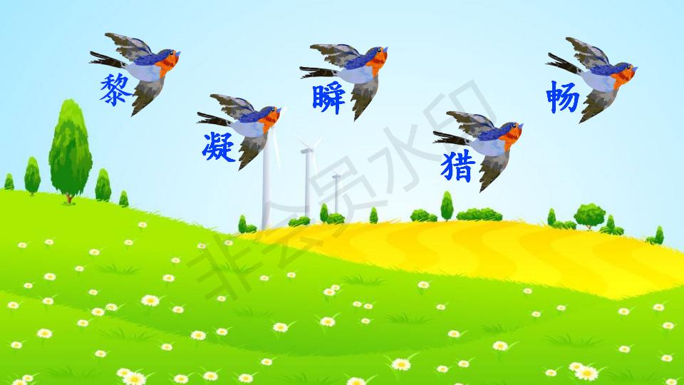 部编版父亲和鸟课件,父亲树林和鸟ppt教材解析