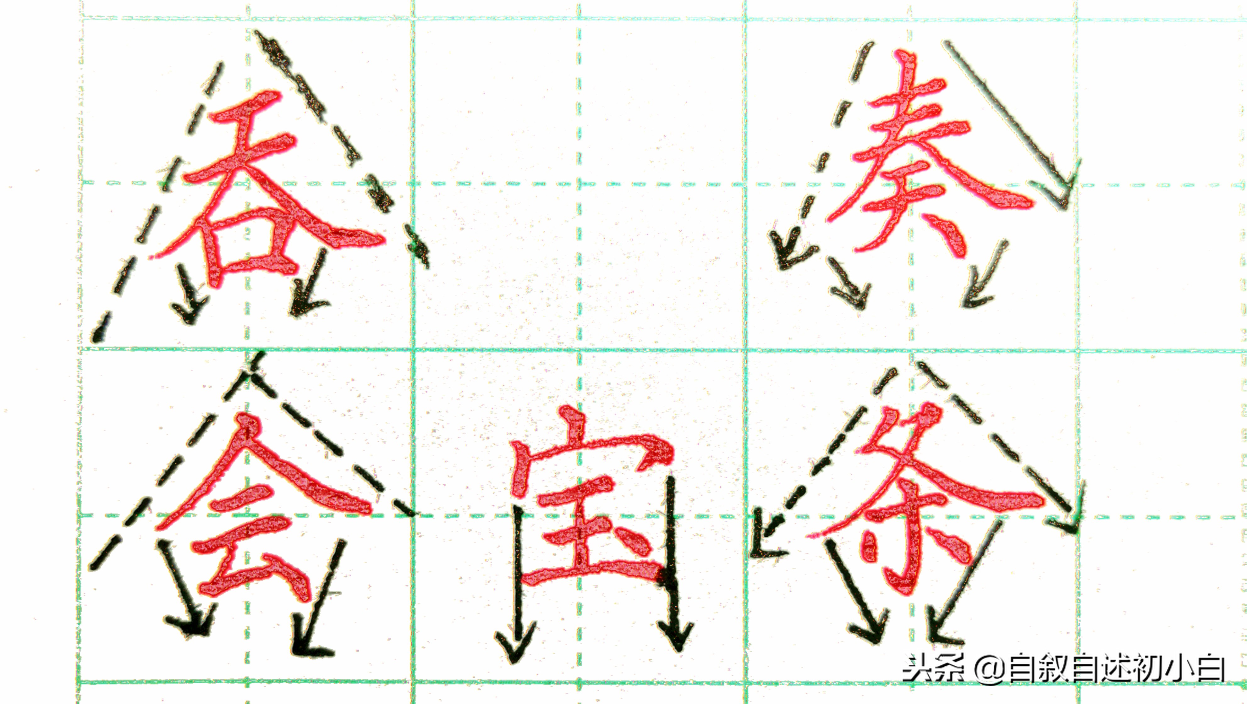 练字黄金法则全集,怎样练字才能练得一手好字教程