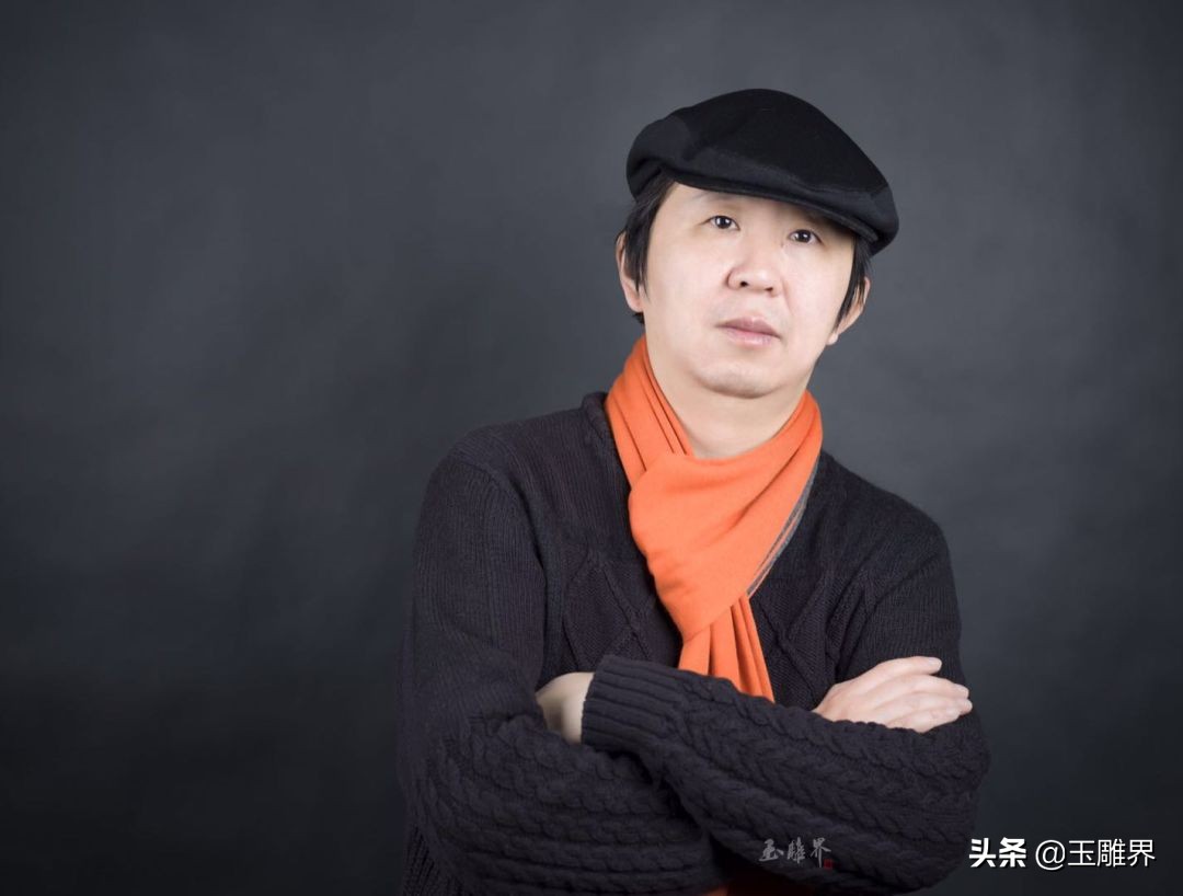 最漂亮的和田青花料,和田玉青花人物巧雕