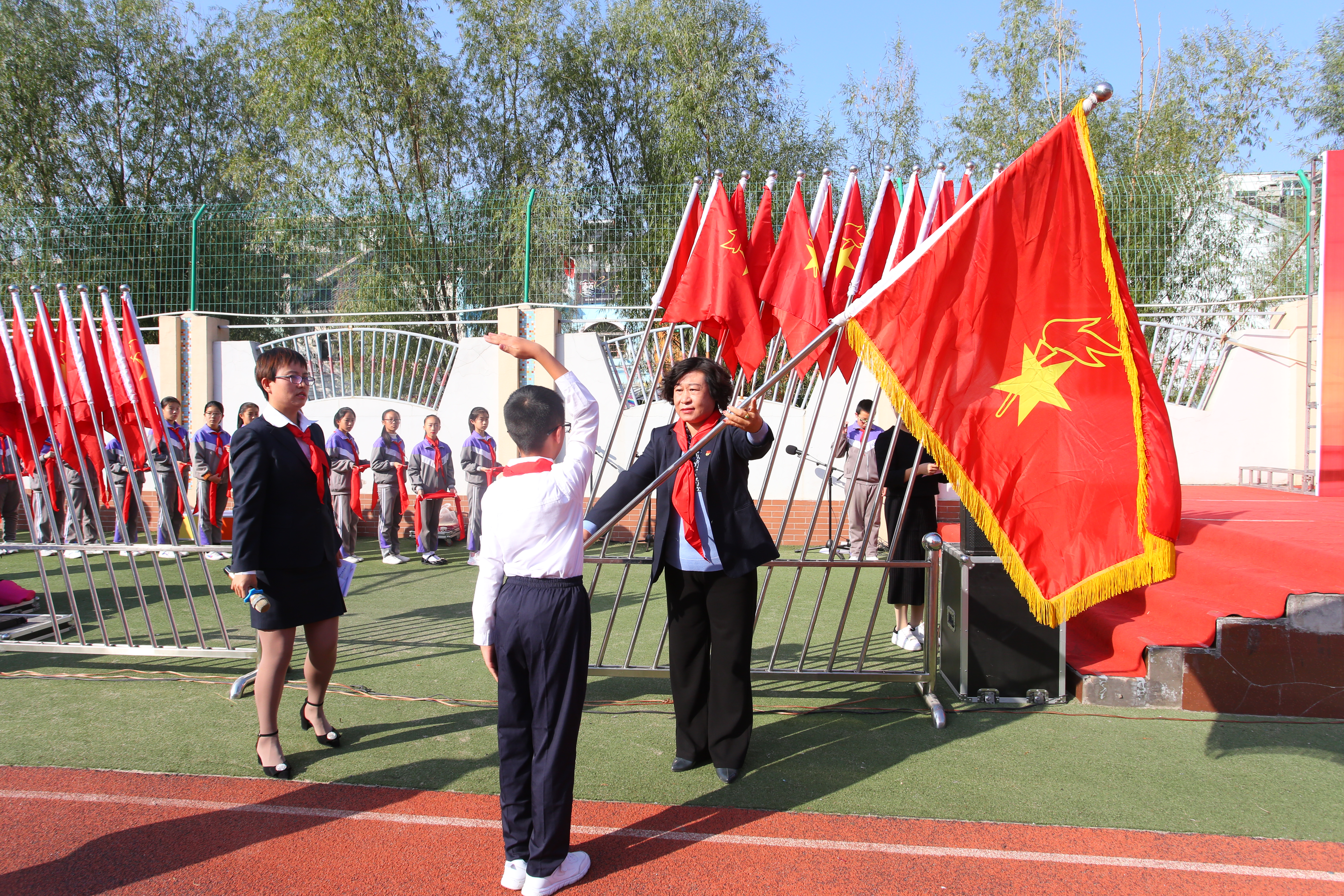 红领巾心向党争做时代好队员活动,红领巾心向党争做新时代队员活动