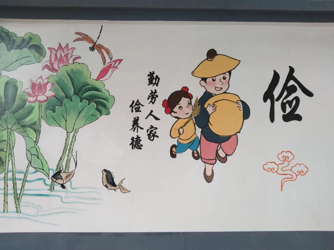 郸城手工墙画,郸城墙体绘画师