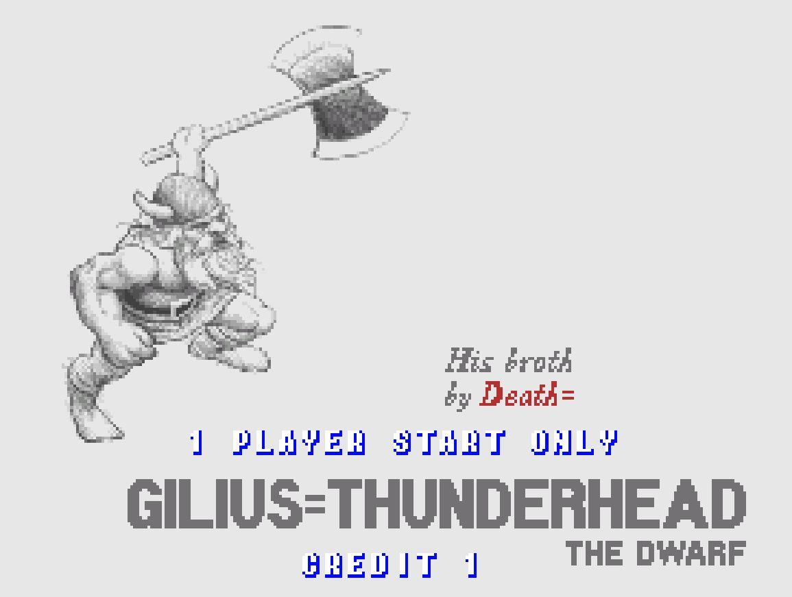 世嘉的战斧系列衍生作漫谈,街机经典游戏盘点大合集