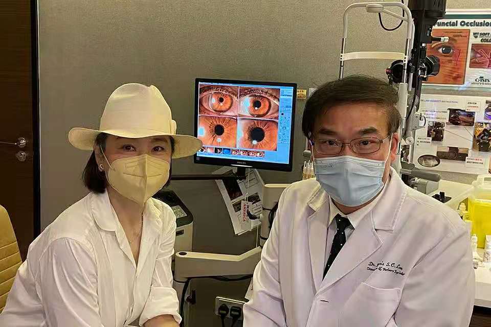 林青霞受伤,林青霞讲述眼睛受伤哭泣过程