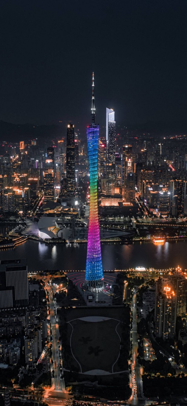 局部灯光壁纸超清4k手机壁纸,8k超清五彩斑斓手机壁纸图片