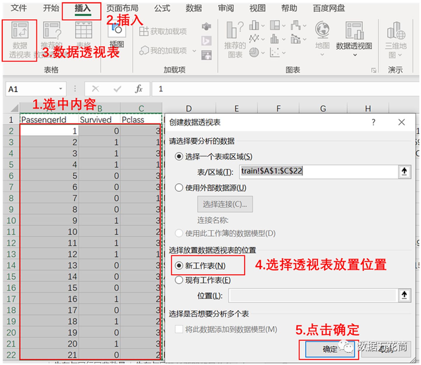 连Excel透视表都不会,别说你会数据分析