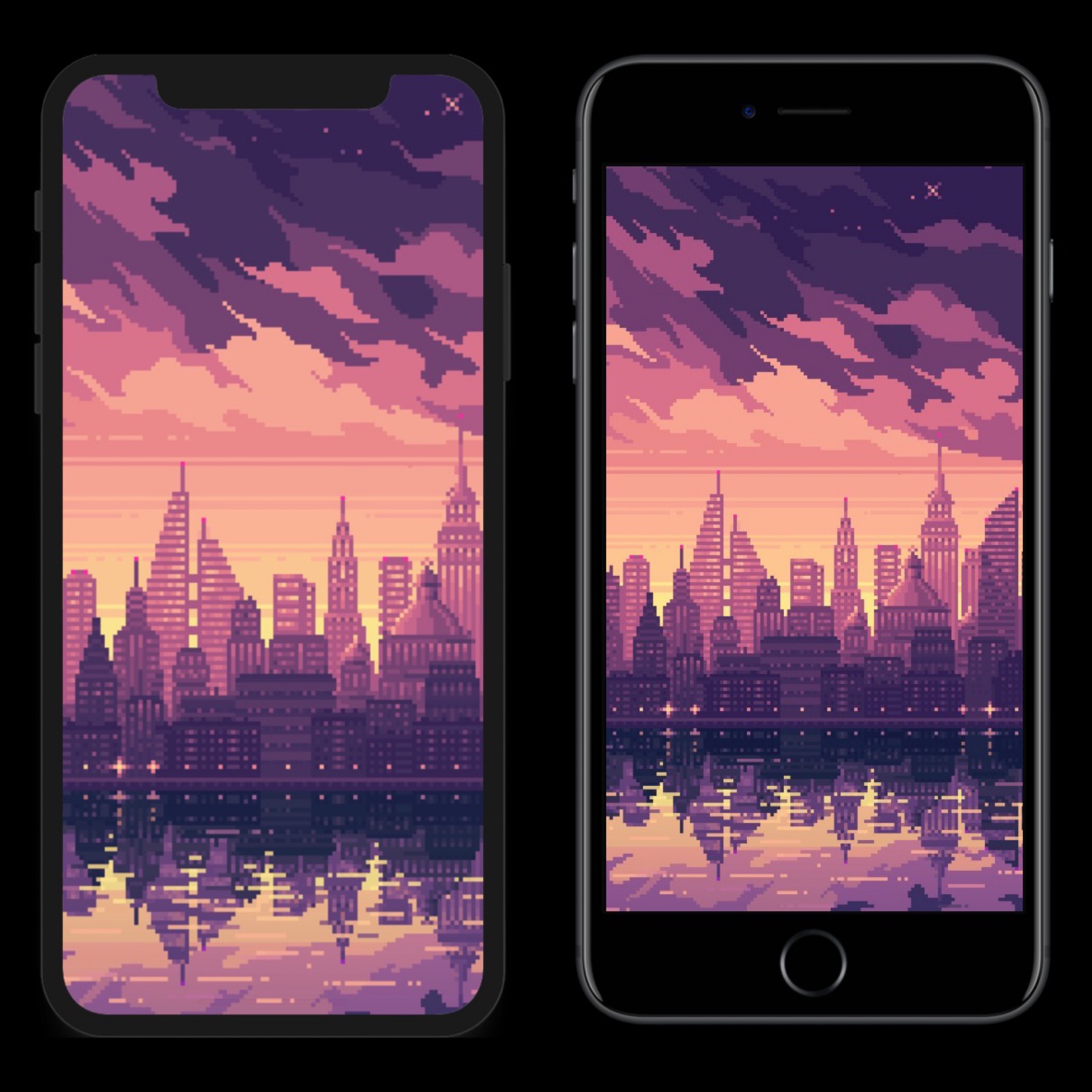 优阿纯色壁纸,色彩鲜亮的好看手机壁纸