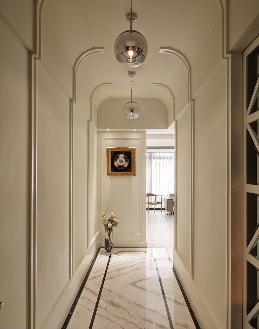 客厅石膏线装修怎样增强立体感,石膏线装饰层次感十足