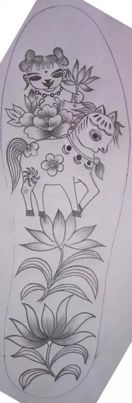 好看刺绣鞋垫花样图案大全,手工刺绣鞋垫花样初学者