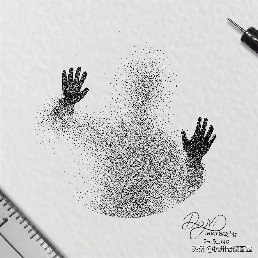 创意素描作品7-8岁,一组有趣的雕塑