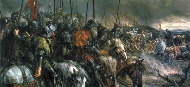 率130农民军击败8000神罗骑士,盲眼将军约翰·杰式卡传奇