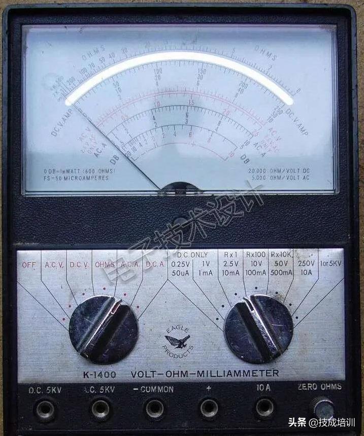 10余年电工知识分享,电气工程师万用表推荐
