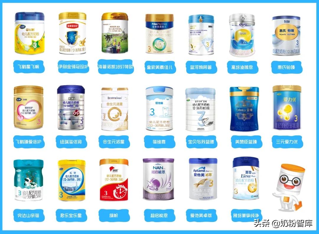 老爸评测二段奶粉最好品牌前十名,儿童成长奶粉4-10岁推荐老爸评测