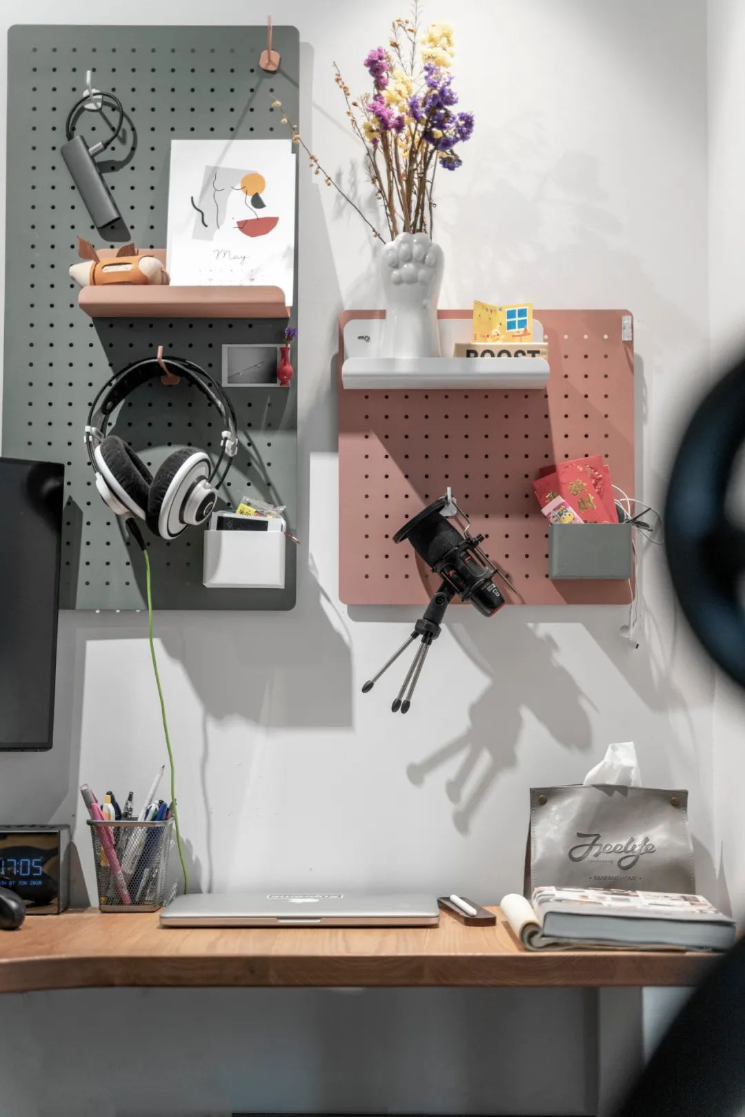 佛山女子与男友、男友妈弟住76㎡，养一猫还要工作室，装修绝了