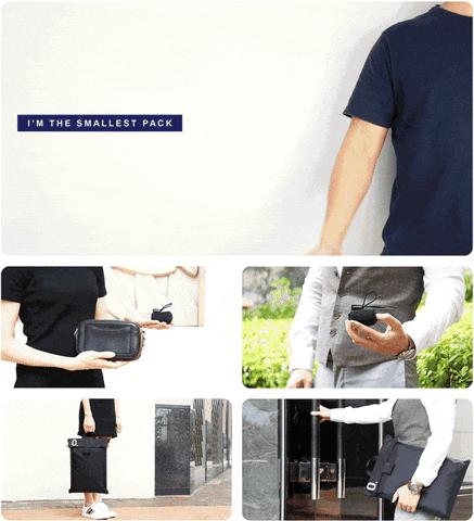 极简时尚大容量双肩包的优点,轻奢双肩包可隐藏背带