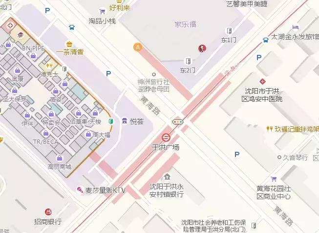 沈阳市地铁换乘示意图,沈阳地铁换乘图