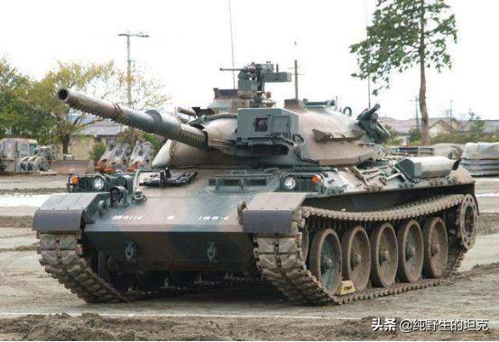 虎式坦克豹式坦克合集,日本74式主战坦克