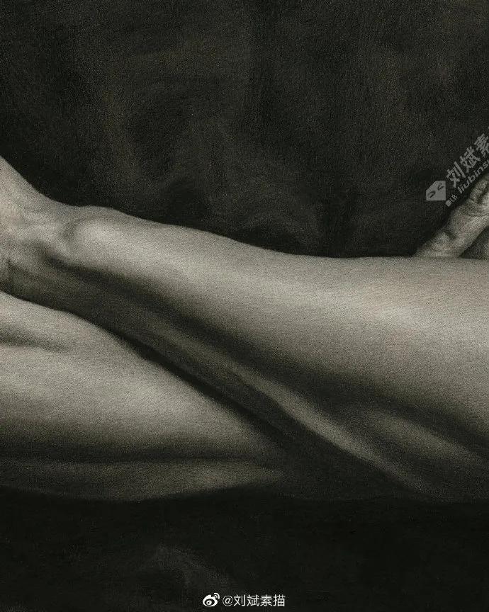 刘斌素描技法用的绘画材料,刘斌素描用的什么笔