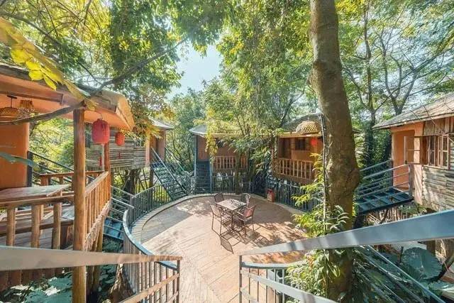 九州驿站英德天门沟树屋住宿价格,清远天门沟九州驿站