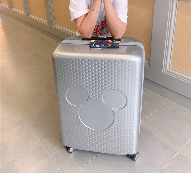 迪士尼20寸行李箱测评,行李箱新秀丽迪士尼