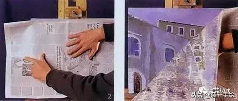 干货油画的入门技法,白羽平油画风景技法