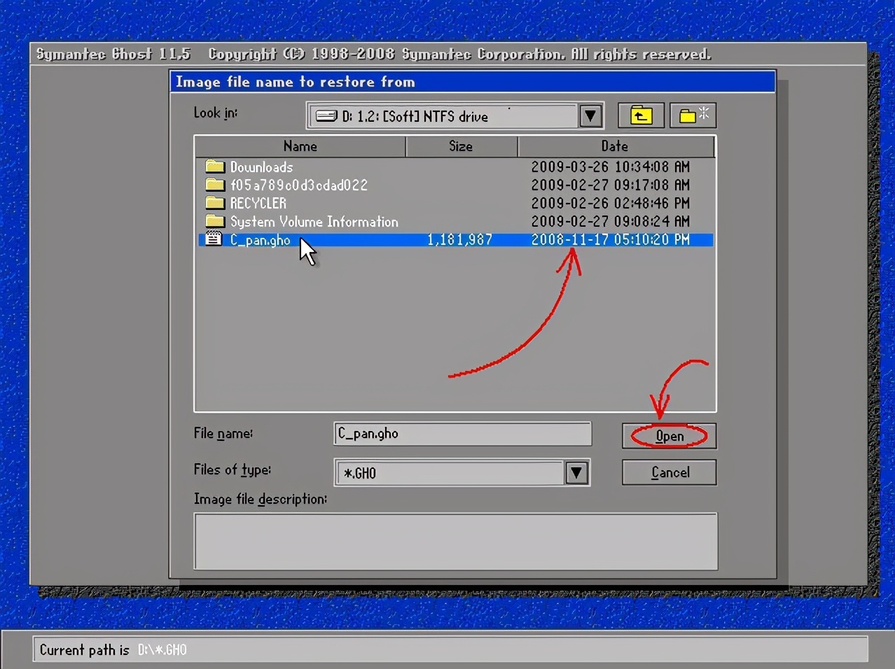 ghost使用教程图解ios,ghost软件备份和恢复系统的步骤