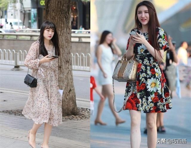 同样是碎花为什么有的显老,怎么样穿碎花裙才不会显得俗气