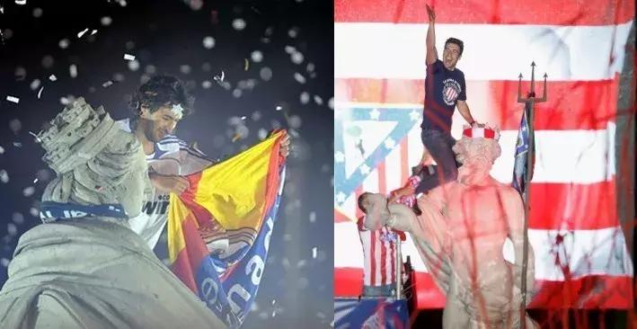 皇马VS马竞:争斗并不在绿茵场,而在这两个广场上