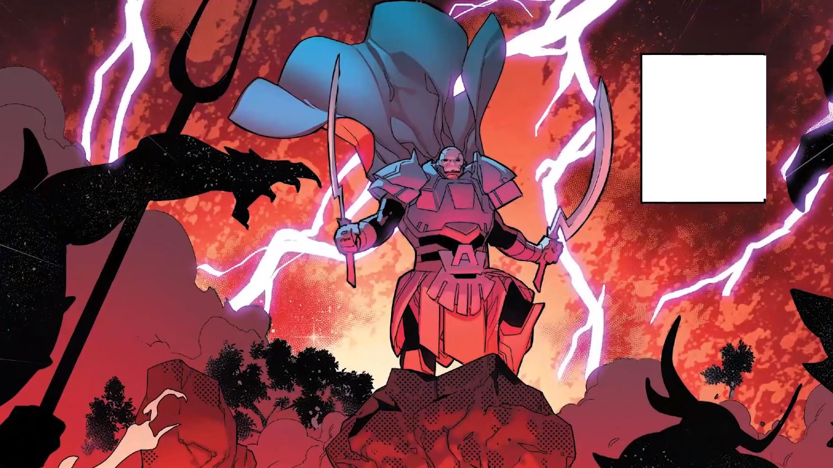 天启曾是一位英雄,与神盾局起源并肩作战,四骑士永镇恶魔