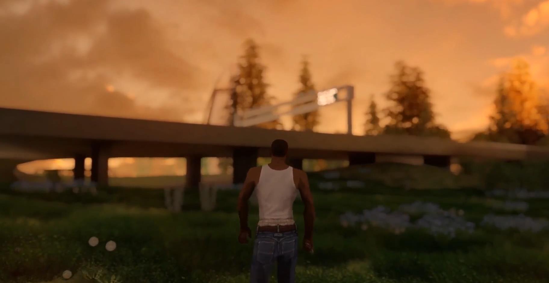 gta圣安地列斯与现实的对比,gta圣安地列斯画质发展史