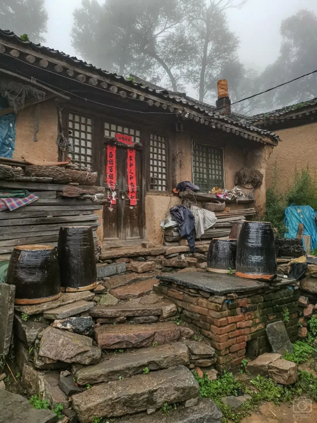 徒步穿越北驼梁完整版,穿越花海古道游记