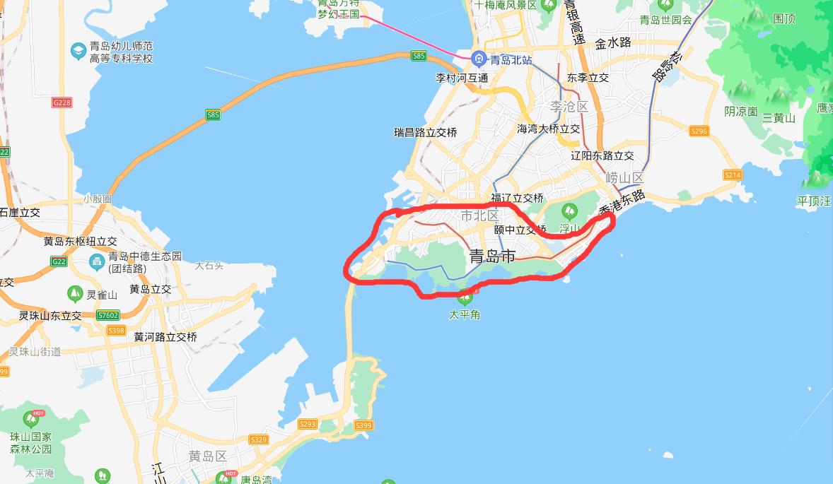 青岛最高住宅楼维多利亚湾55层,青岛维多利亚湾117平房子