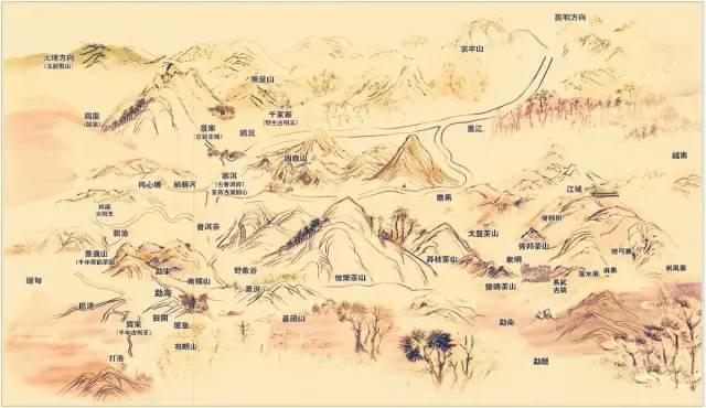 普洱茶区著名茶山,勐海有哪些山头茶叶有名