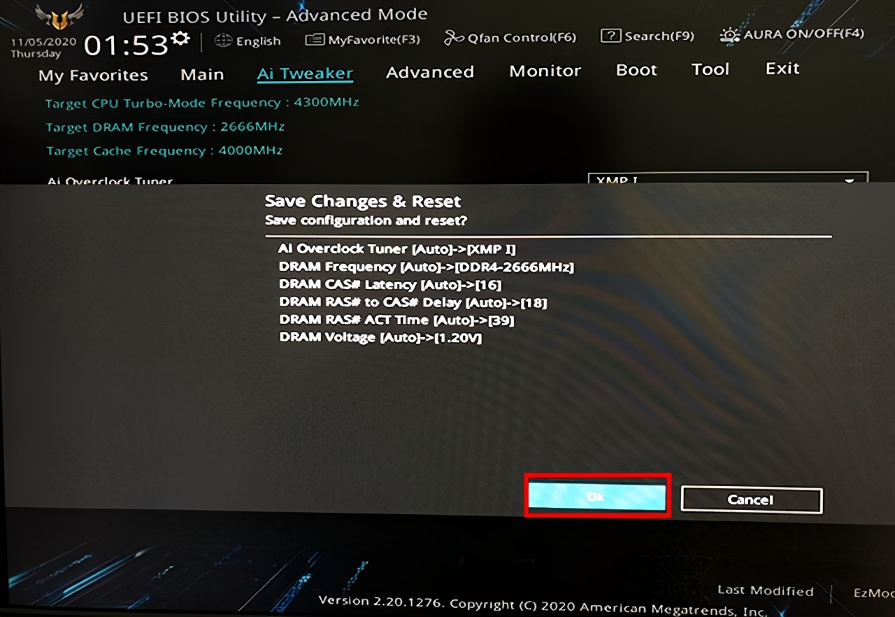 频率不一样的内存条降频到2133,为啥内存超频后还是显示2133