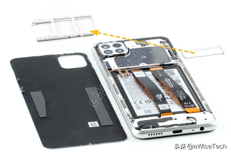 三星galaxys10e拆解,三星拆电池5g手机