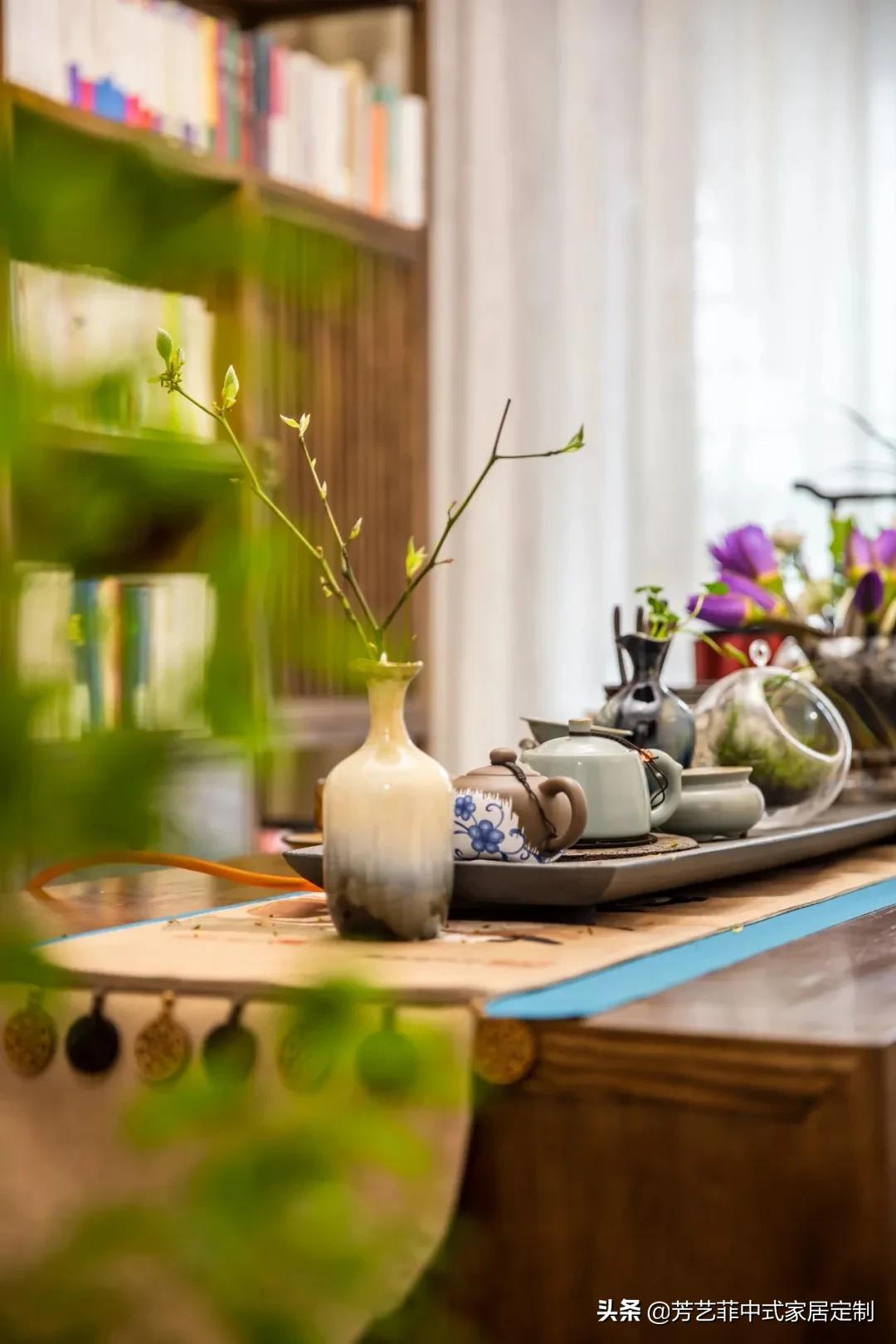 新中式家具简单大气图,新中式家具秀气