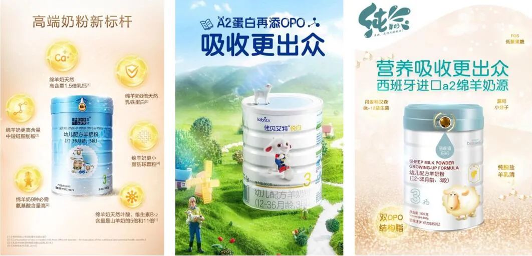 羊奶粉产业第一阵营,羊奶粉已成为超百亿的品类