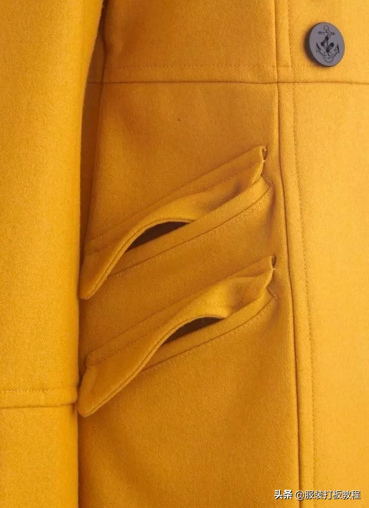 服装立体口袋制作视频教程,服装手工打版设计教程