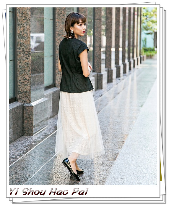 女生网纱裙穿搭技巧,夏天半身网纱裙的穿搭方法