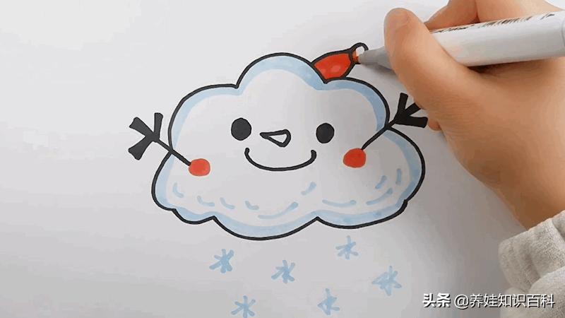 怎样画云朵画的云朵非常好看,云朵怎么画又简单又超级好看