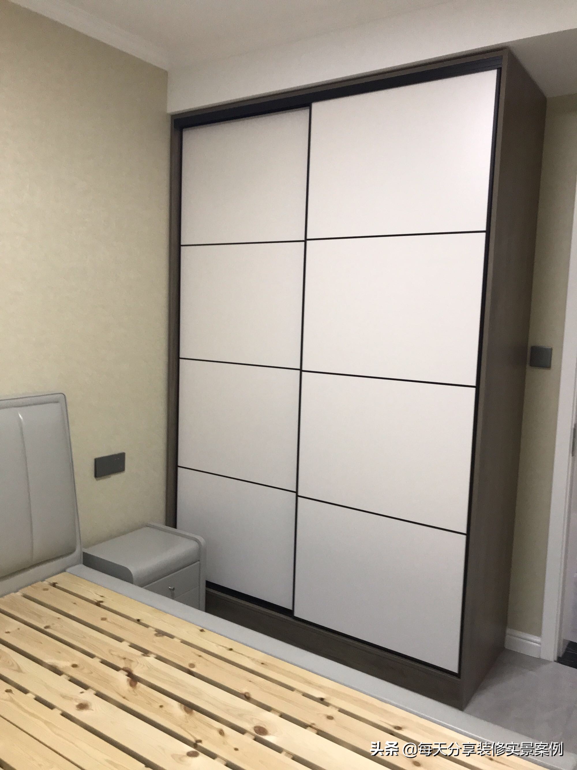 160平方房子装修轻奢鞋柜,160平方南北通透装修进门鞋柜