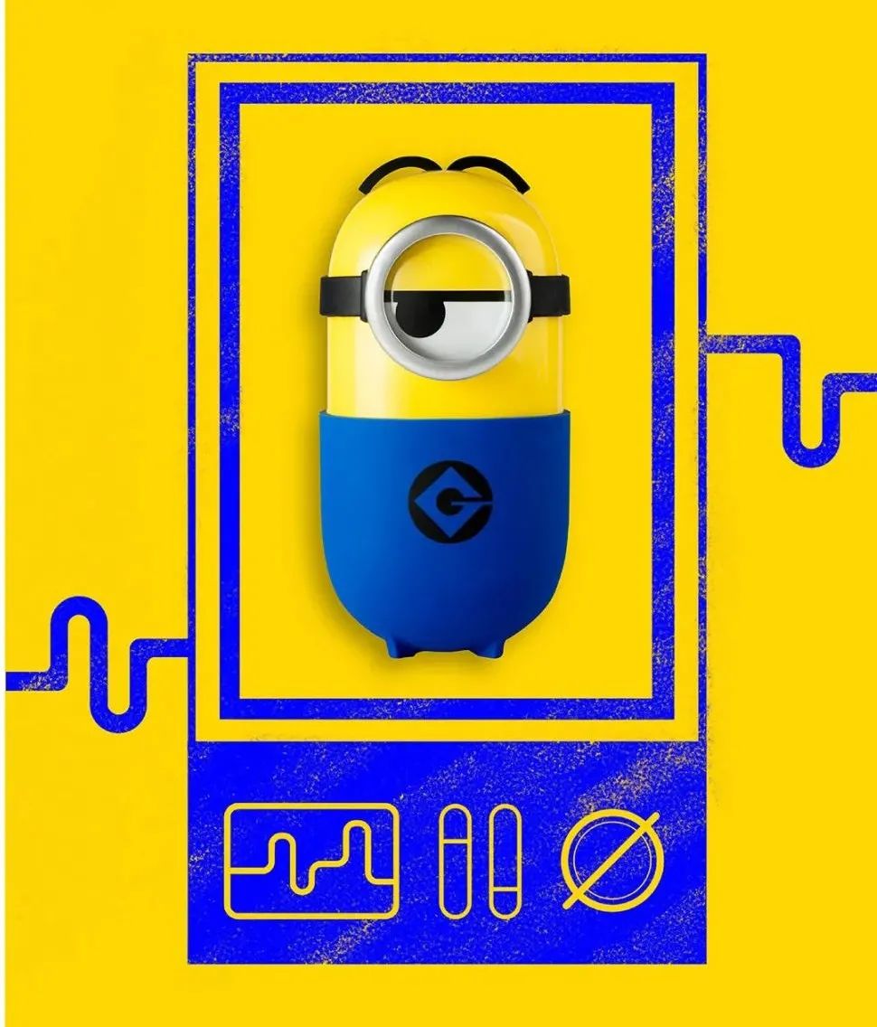 环球影城小黄人限定钢笔,环球影城联名款小黄人钢笔