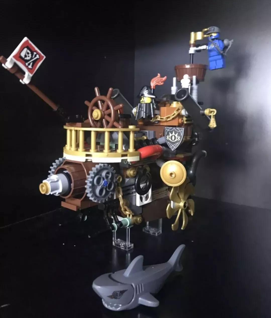 LEGO乐高MOC作品欣赏:第一滴血及其他,春天就该来点绿?