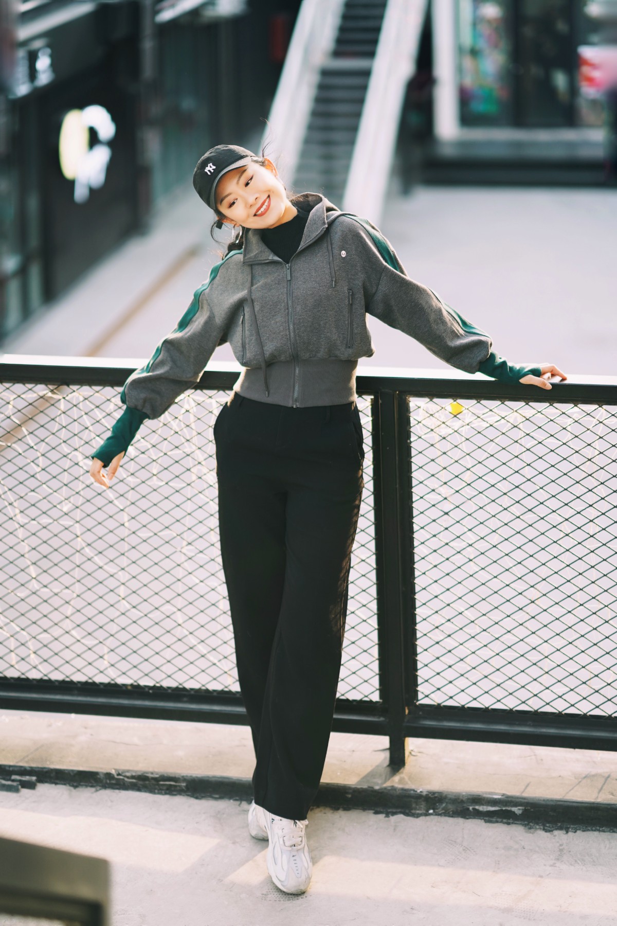 棒球帽真的好,有了它秒变chicgirl