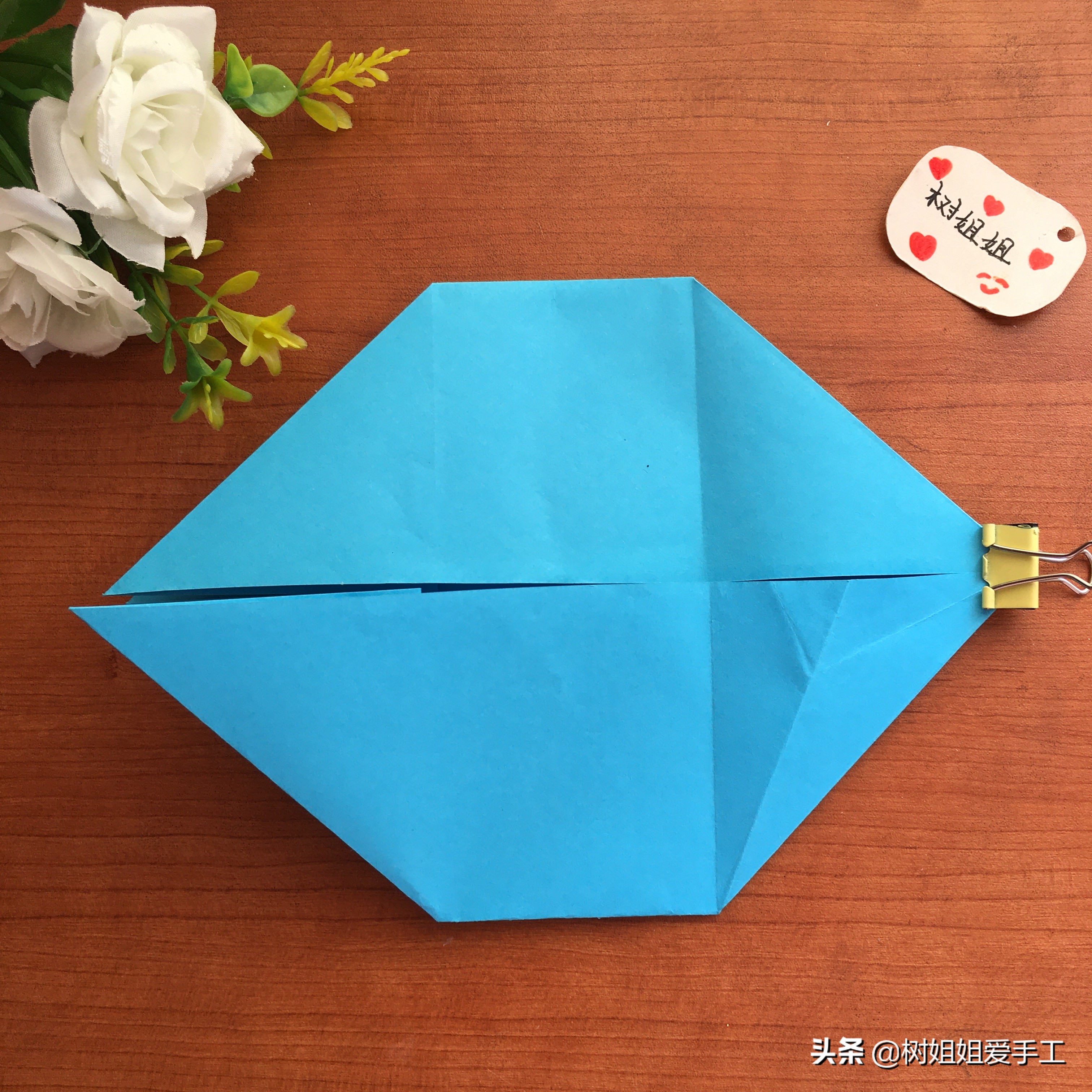 动物折纸镰刀龙教程,折可以张嘴的恐龙