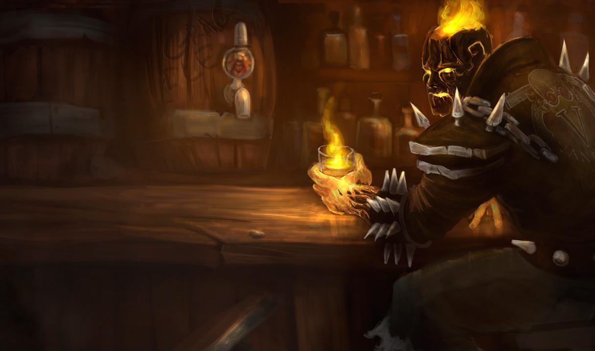 英雄联盟火男,英雄联盟第一悲剧角色火男的一生