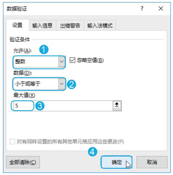 excel怎么设置数据验证整数范围,excel设置数据验证允许序列