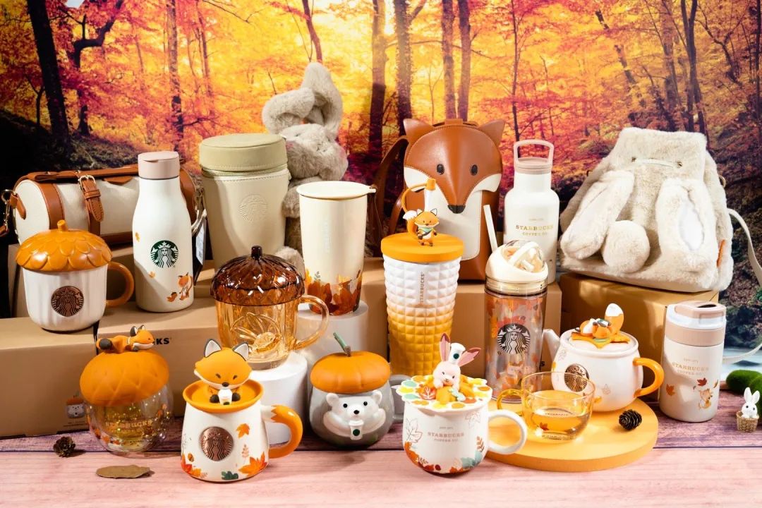 星巴克杯子2020圣诞双杯礼盒,星巴克2023中秋杯子