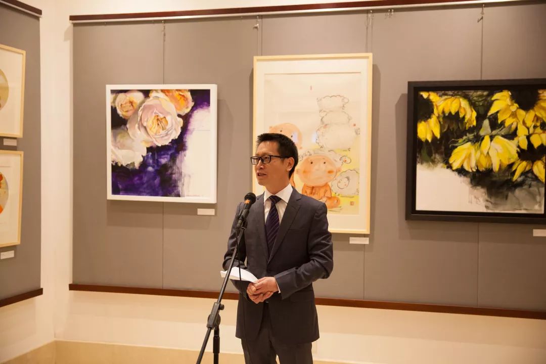 纯真、宁静与美——中马女画家对话展在马耳他中国文化中心举行