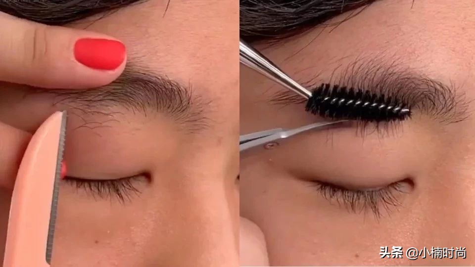 画眉教程新手也能轻松画出自然眉,化妆师画眉快速口诀